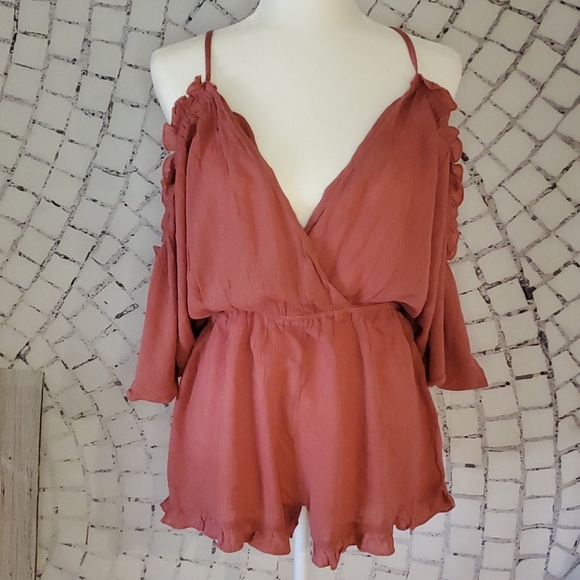 Topshop Pants - Sexy TopShop Romper Open Back M